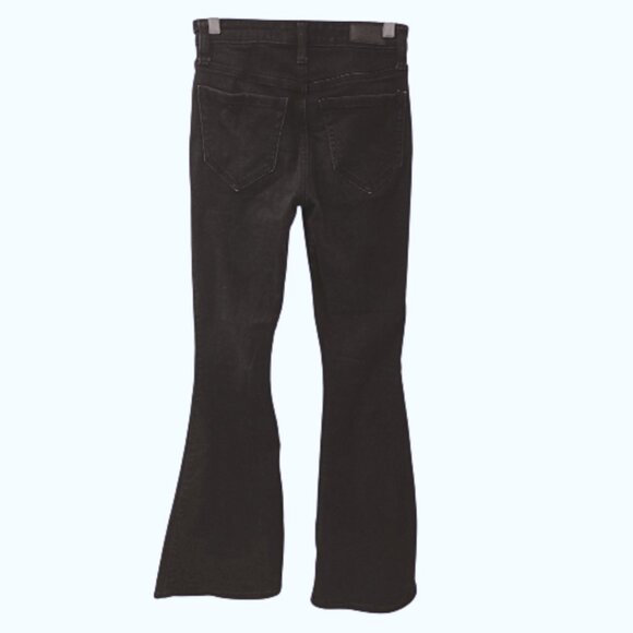 Hollister High-Rise Flare Black Jeans - Picture 7 of 8